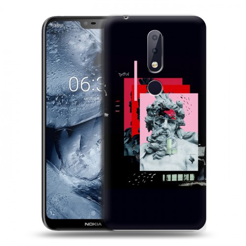 Дизайнерский пластиковый чехол для Nokia 6.1 Plus Модные чехлы