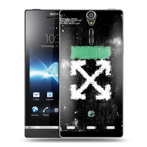 Дизайнерский пластиковый чехол для Sony Xperia S Модные чехлы