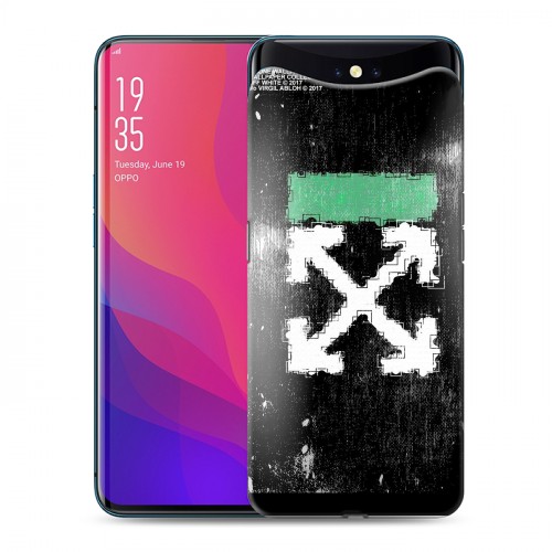 Дизайнерский силиконовый чехол для OPPO Find X Модные чехлы