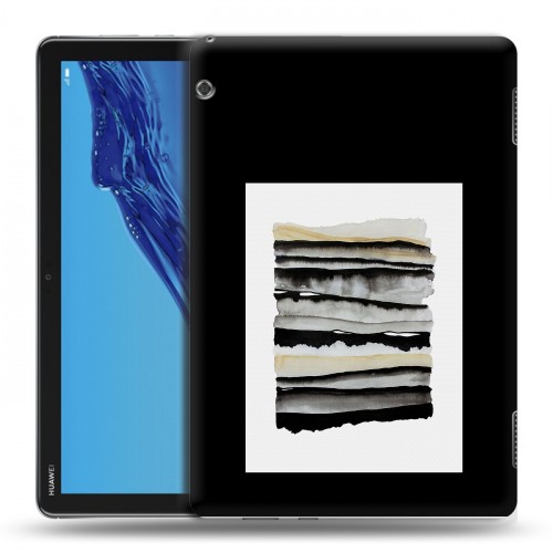 Дизайнерский силиконовый чехол для Huawei MediaPad T5 Стильные абстракции
