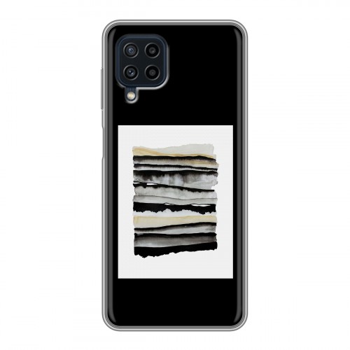 Дизайнерский пластиковый чехол для Samsung Galaxy A22 Стильные абстракции
