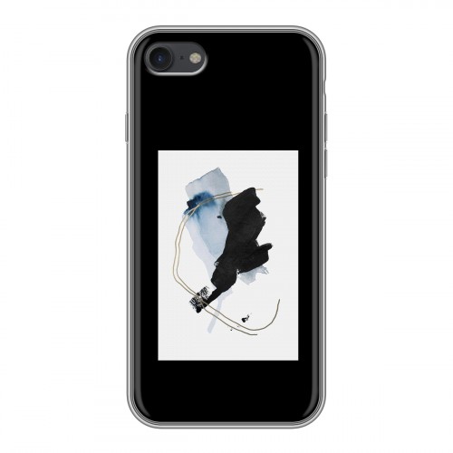 Дизайнерский силиконовый с усиленными углами чехол для Iphone 7 Стильные абстракции