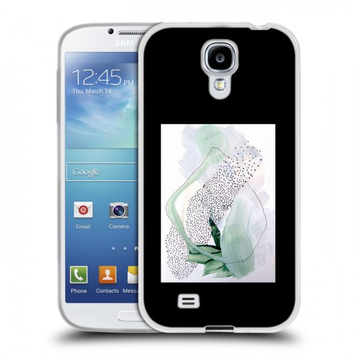 Дизайнерский пластиковый чехол для Samsung Galaxy S4 Стильные абстракции