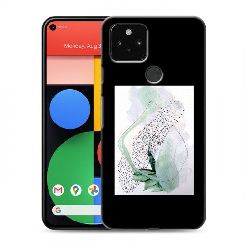 Дизайнерский пластиковый чехол для Google Pixel 5 Стильные абстракции