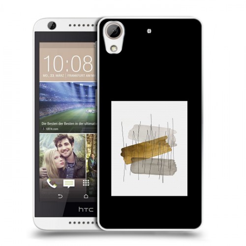 Дизайнерский силиконовый чехол для HTC Desire 626 Стильные абстракции