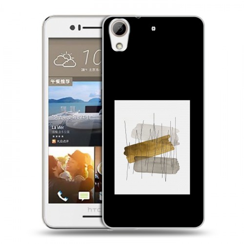 Дизайнерский пластиковый чехол для HTC Desire 728 Стильные абстракции