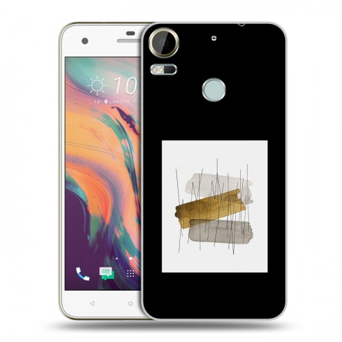 Дизайнерский пластиковый чехол для HTC Desire 10 Pro Стильные абстракции