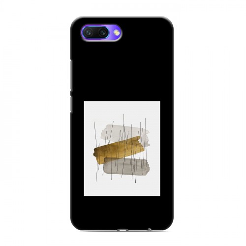 Дизайнерский силиконовый с усиленными углами чехол для Huawei Honor 10 Стильные абстракции
