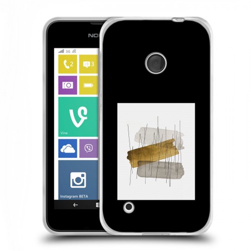 Дизайнерский пластиковый чехол для Nokia Lumia 530 Стильные абстракции