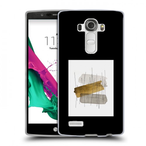 Дизайнерский силиконовый чехол для LG G4 Стильные абстракции