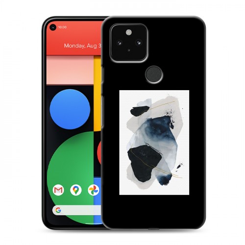 Дизайнерский пластиковый чехол для Google Pixel 5 Стильные абстракции