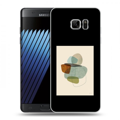 Дизайнерский пластиковый чехол для Samsung Galaxy Note 7 Стильные абстракции