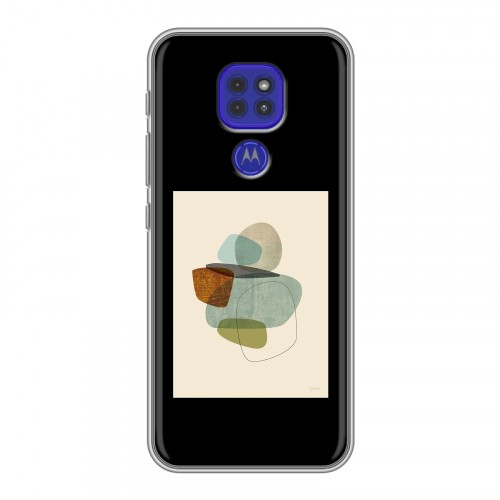Дизайнерский силиконовый чехол для Motorola Moto G9 Play Стильные абстракции