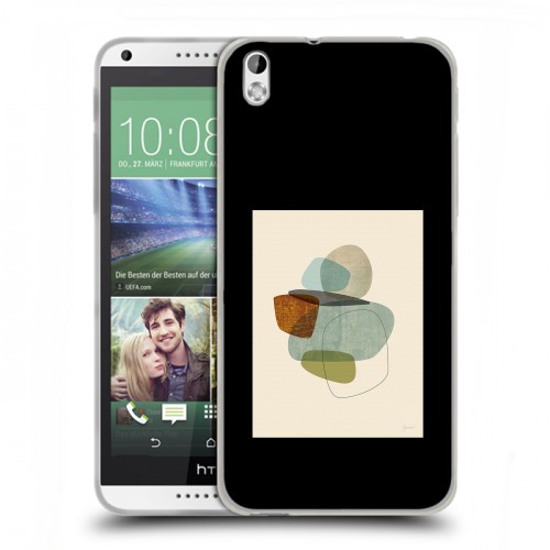 Дизайнерский пластиковый чехол для HTC Desire 816 Стильные абстракции