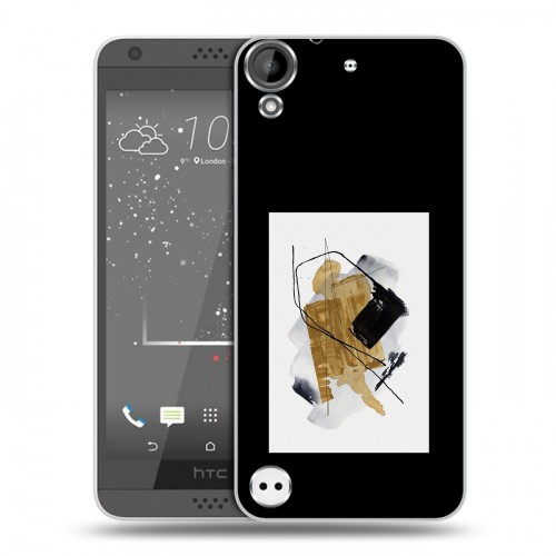 Дизайнерский пластиковый чехол для HTC Desire 530 Стильные абстракции