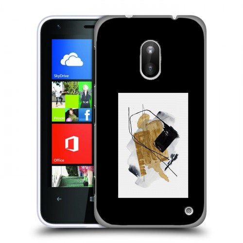 Дизайнерский силиконовый чехол для Nokia Lumia 620 Стильные абстракции