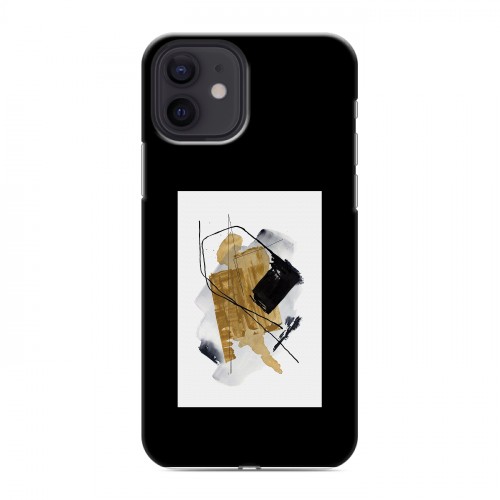 Дизайнерский силиконовый чехол для Iphone 12 Стильные абстракции