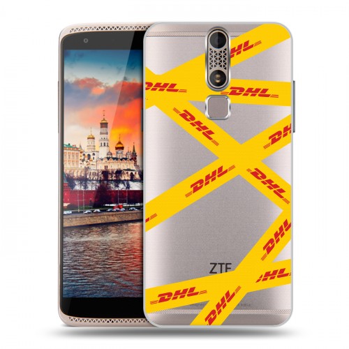 Полупрозрачный дизайнерский пластиковый чехол для ZTE Axon Mini DHL