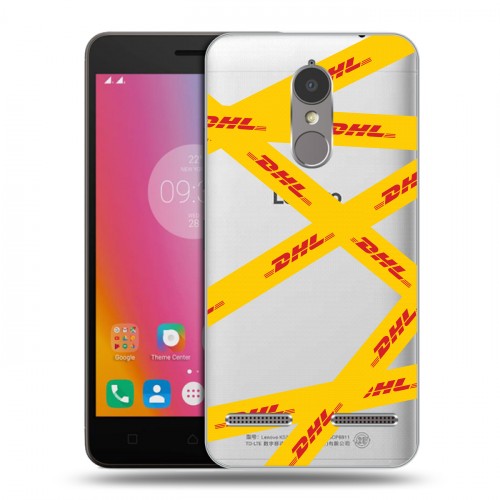 Полупрозрачный дизайнерский силиконовый чехол для Lenovo K6 DHL