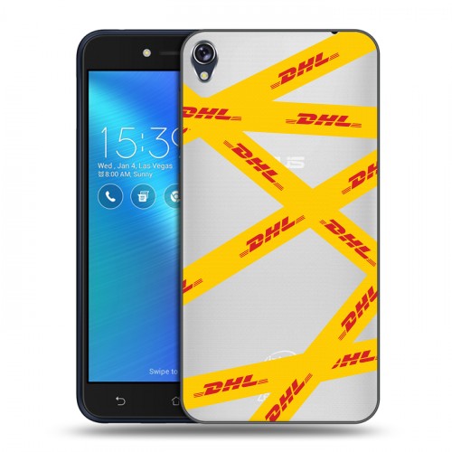 Полупрозрачный дизайнерский пластиковый чехол для Asus ZenFone Live DHL