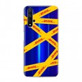 Полупрозрачный дизайнерский пластиковый чехол для Huawei Honor 20 DHL