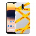 Полупрозрачный дизайнерский пластиковый чехол для Nokia 2.3 DHL