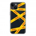 Полупрозрачный дизайнерский пластиковый чехол для Iphone 14 DHL