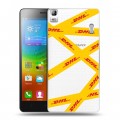 Полупрозрачный дизайнерский пластиковый чехол для Lenovo A7000 DHL