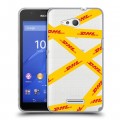 Полупрозрачный дизайнерский пластиковый чехол для Sony Xperia E4g DHL