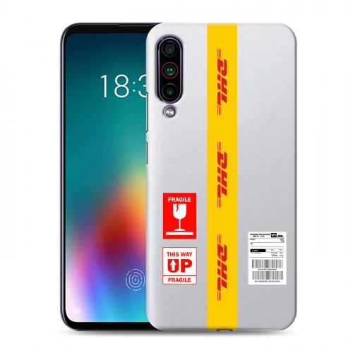 Полупрозрачный дизайнерский силиконовый чехол для Meizu 16T DHL