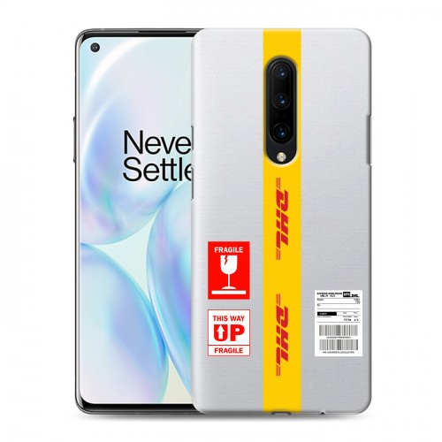 Полупрозрачный дизайнерский пластиковый чехол для OnePlus 8 DHL