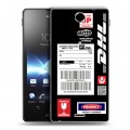 Дизайнерский пластиковый чехол для Sony Xperia TX DHL