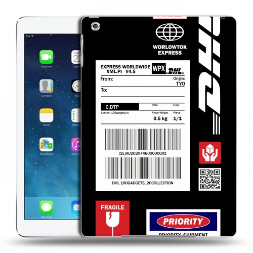 Дизайнерский силиконовый чехол для Ipad Air DHL