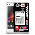 Дизайнерский пластиковый чехол для Sony Xperia L DHL