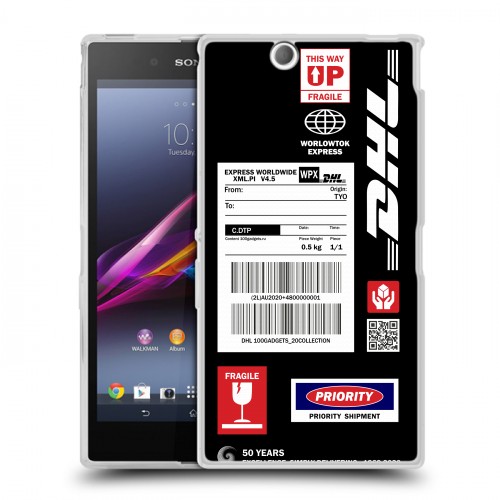 Дизайнерский пластиковый чехол для Sony Xperia Z Ultra  DHL