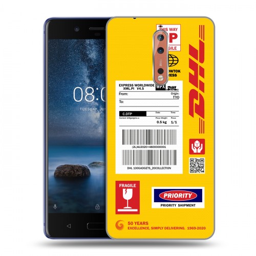 Дизайнерский пластиковый чехол для Nokia 8 DHL