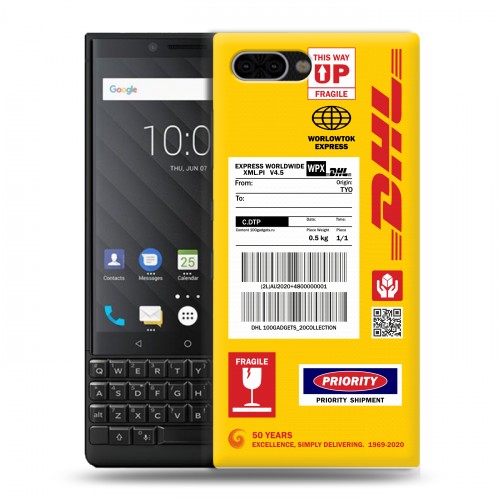 Дизайнерский пластиковый чехол для BlackBerry KEY2 DHL