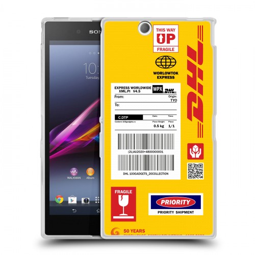 Дизайнерский пластиковый чехол для Sony Xperia Z Ultra  DHL