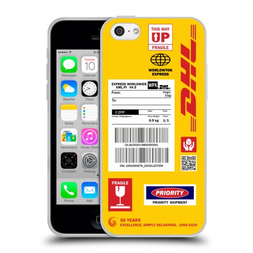 Дизайнерский пластиковый чехол для Iphone 5c DHL