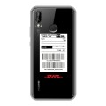 Полупрозрачный дизайнерский пластиковый чехол для Huawei P20 Lite DHL