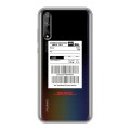 Полупрозрачный дизайнерский силиконовый чехол для Huawei Y8p DHL