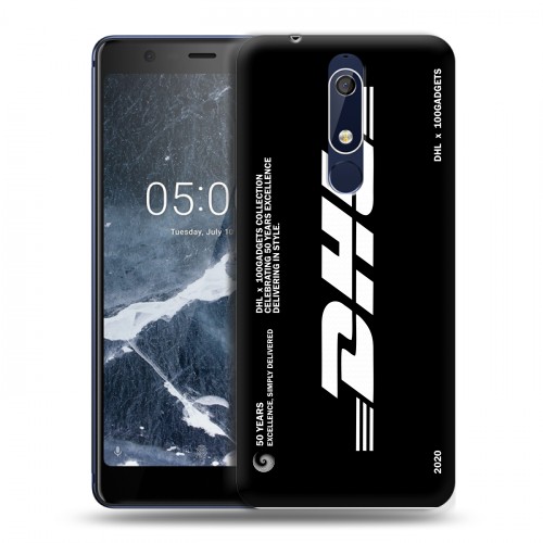 Дизайнерский пластиковый чехол для Nokia 5.1 DHL