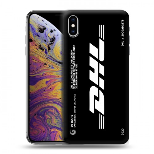 Дизайнерский силиконовый чехол для Iphone Xs Max DHL