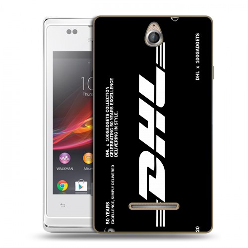 Дизайнерский пластиковый чехол для Sony Xperia E DHL