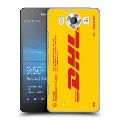 Дизайнерский пластиковый чехол для Microsoft Lumia 950 DHL