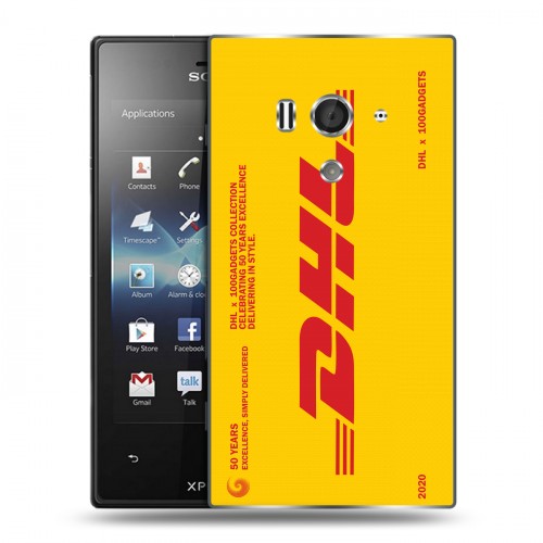 Дизайнерский пластиковый чехол для Sony Xperia acro S DHL