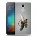 Дизайнерский силиконовый чехол для Xiaomi RedMi Pro Черное золото