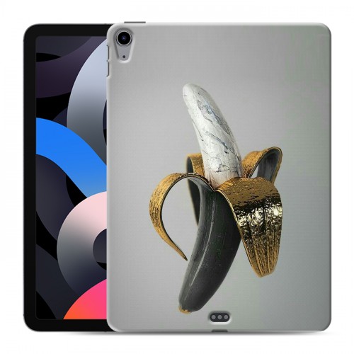 Дизайнерский силиконовый чехол для Ipad Air (2020) Черное золото