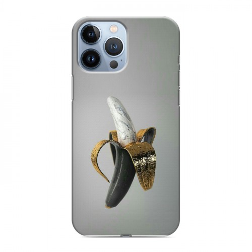 Дизайнерский силиконовый чехол для Iphone 13 Pro Max Черное золото