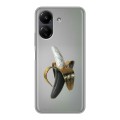 Дизайнерский силиконовый чехол для Xiaomi Poco C65 Черное золото